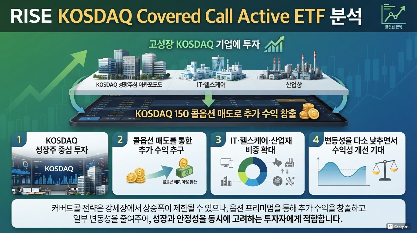 KB 코스닥 커버드콜 ETF 분석