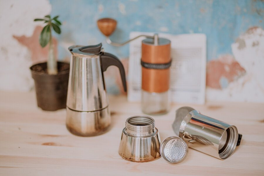 모카 포트로 커피를 만드는 방법