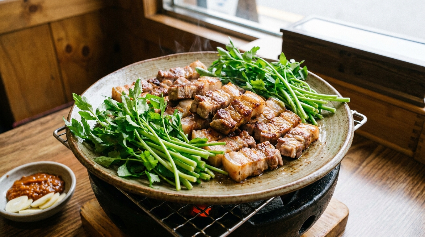 EBS1 극한직업 대구<미나리 삼겹살 식당> 위치 정보