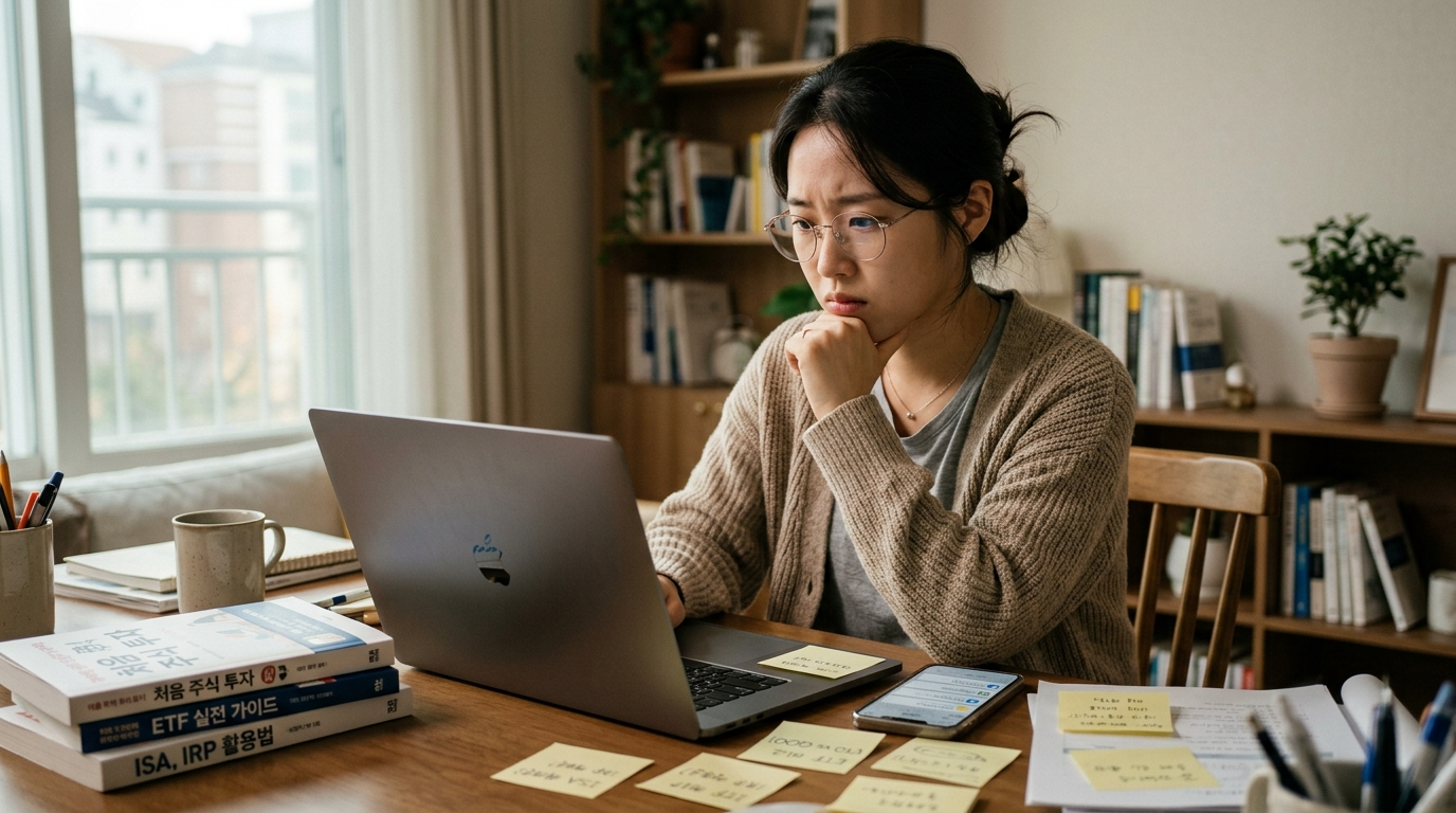 투자 계좌는 있는데 시작 못하는 초보자