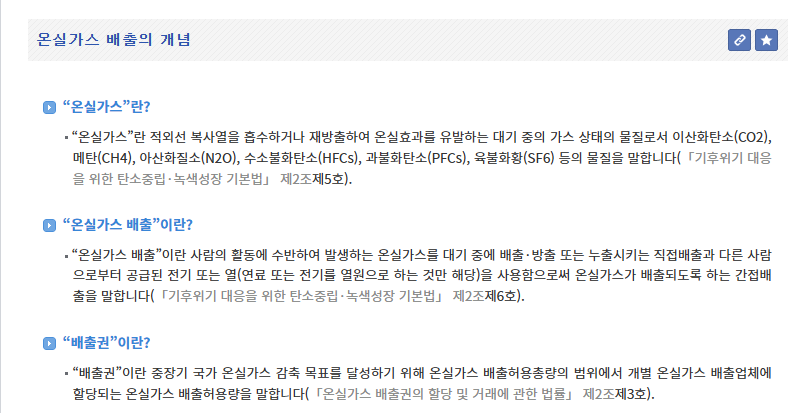 탄소배출권 거래제도