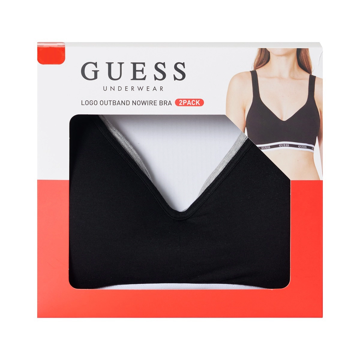 편안함 끝판왕! 게스 노와이어 아웃밴드브라 2매, 실제 후기와 사이즈 꿀팁