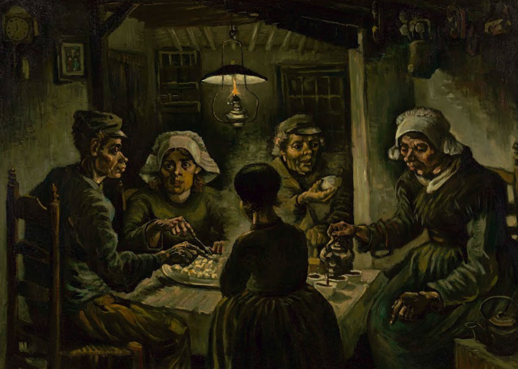 반 고흐 대표작 감자 먹는 사람들