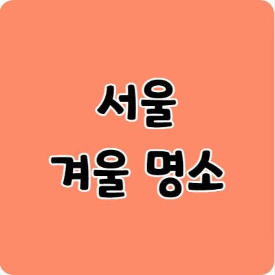 서울겨울명소