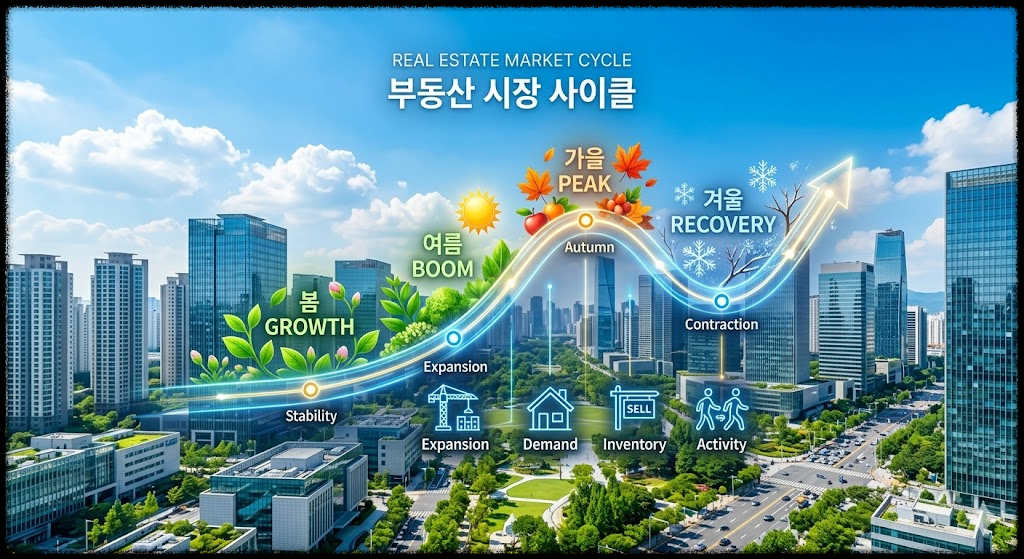 부동산 시장 사이클 완벽 분석과 승률 높은 투자 타이밍의 비밀