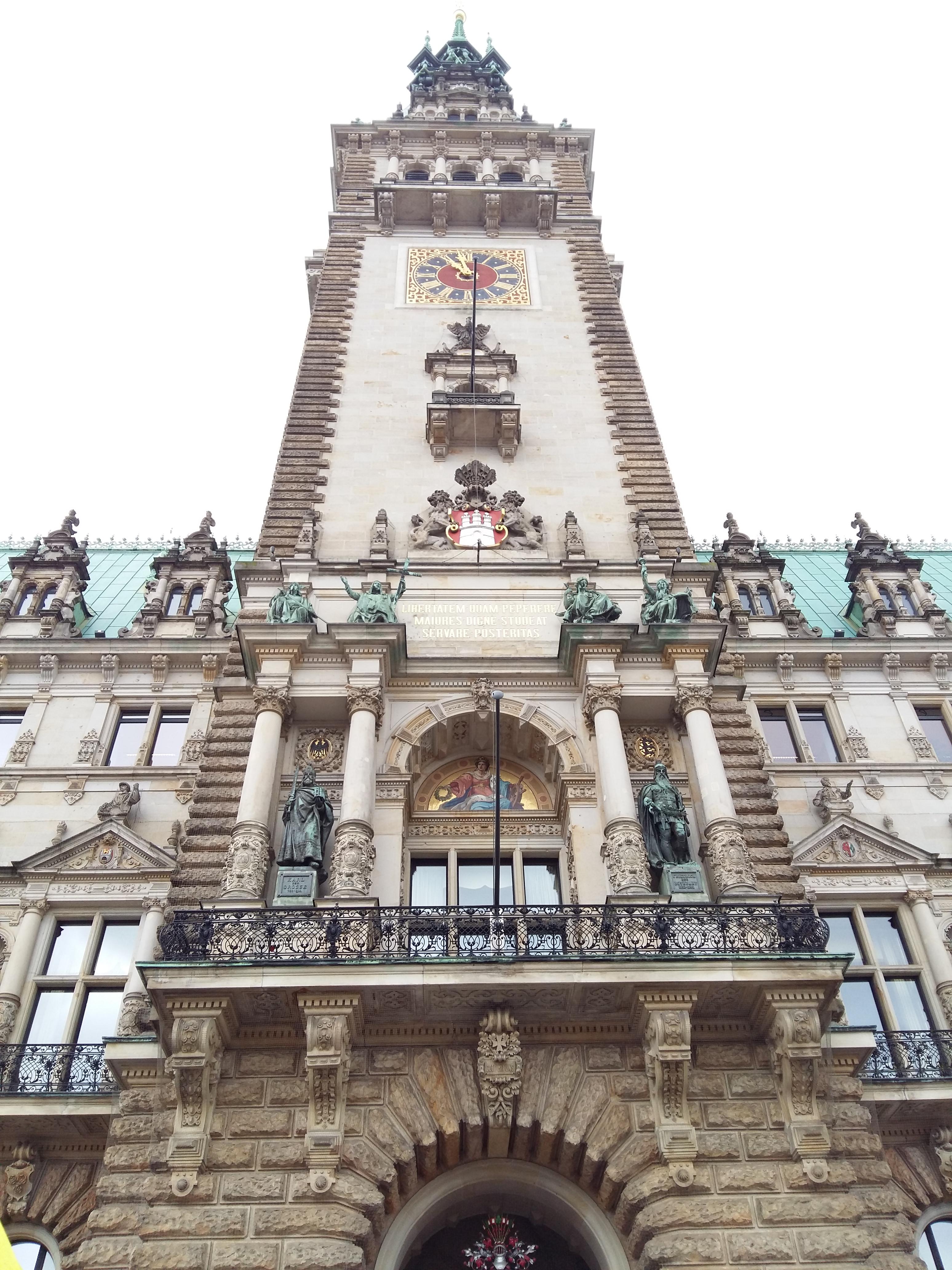 독일 함부르크 시청탑