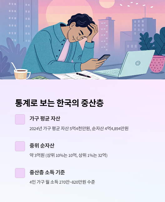 통계로 보는 한국의 중산층