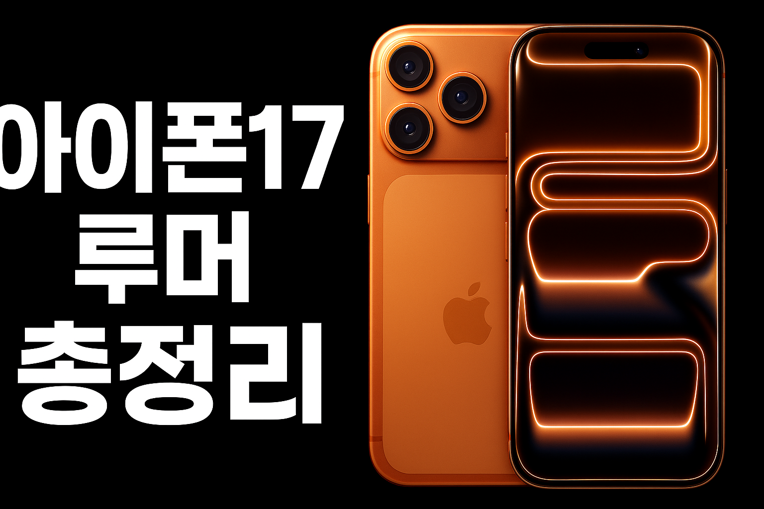 아이폰 17 루머 총정리 썸네일
