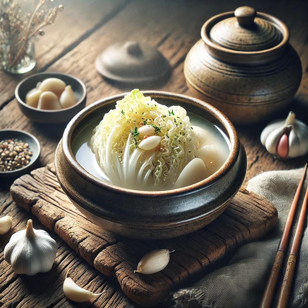 백종원 백김치 황금레시피