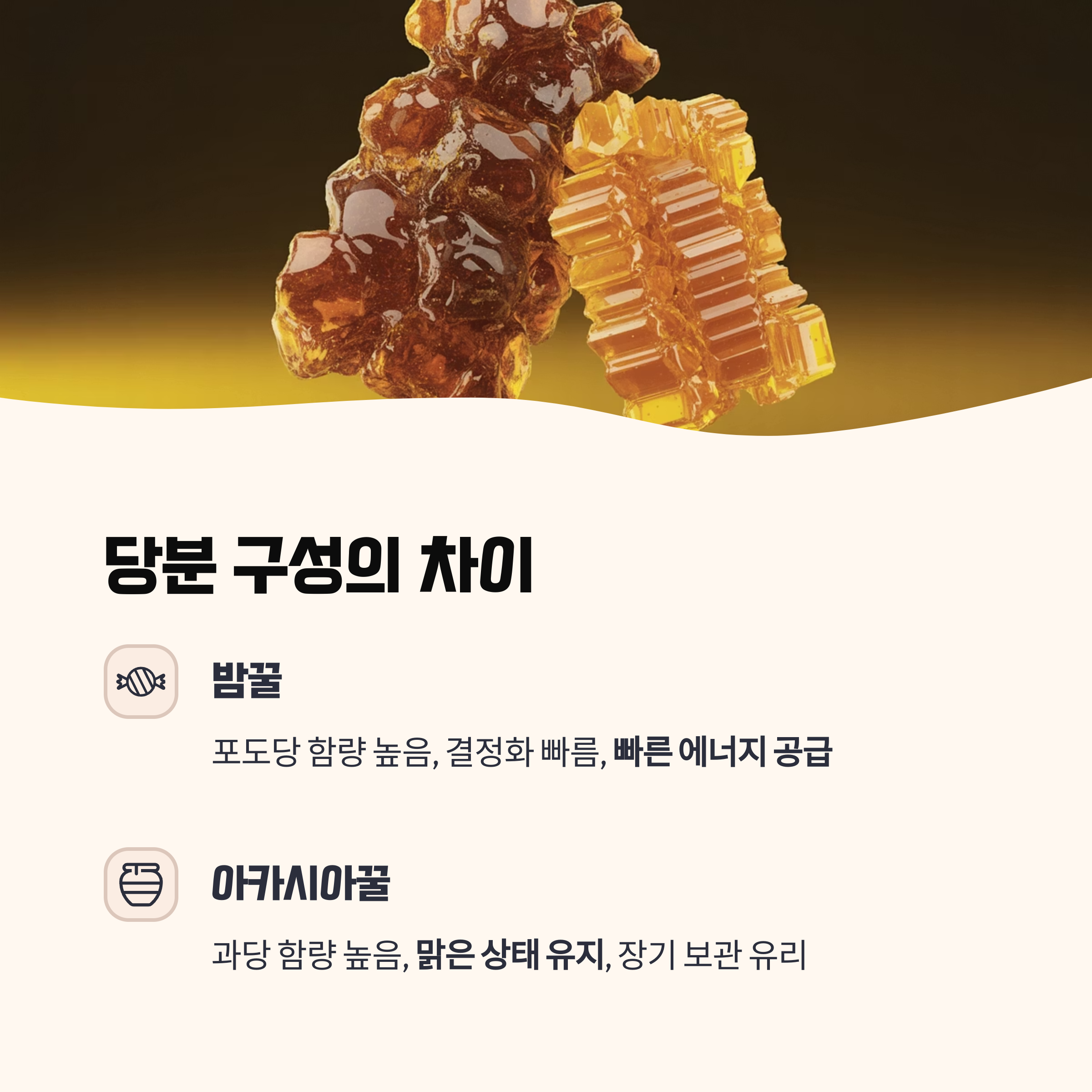 당분의 차이: 포도당 vs 과당