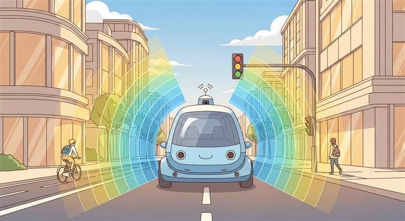 자율주행 자동차는 어떻게 도로를 인식하고 운전할까? 센서와 인공지능