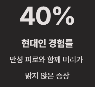 머리가 멍하고 맑지 않은 증상