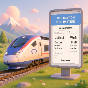 2025 추석 기차표 예매 이미지(KTX)