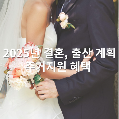 2025년 주거지원 혜택