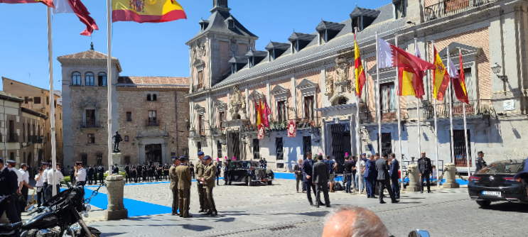 마드리드 전 시청 국빈방문2