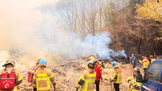 대구 팔공산 산불 이유 원인 &amp;#124; 골프장 발화 헬기 진화