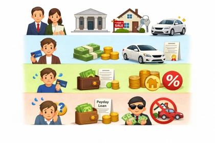 신용점수 구간별 가능한 금융 선택 기준 설명1