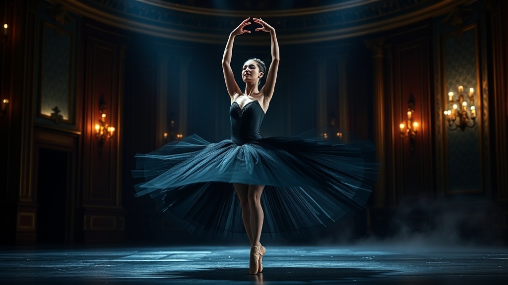 "차이콥스키 백조의 호수 공연 무대 장면" 오딜의 유혹