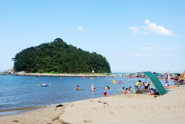 고성 마차진 해수욕장