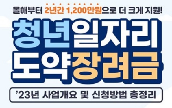 청년일자리 도약장려금 지원내용
