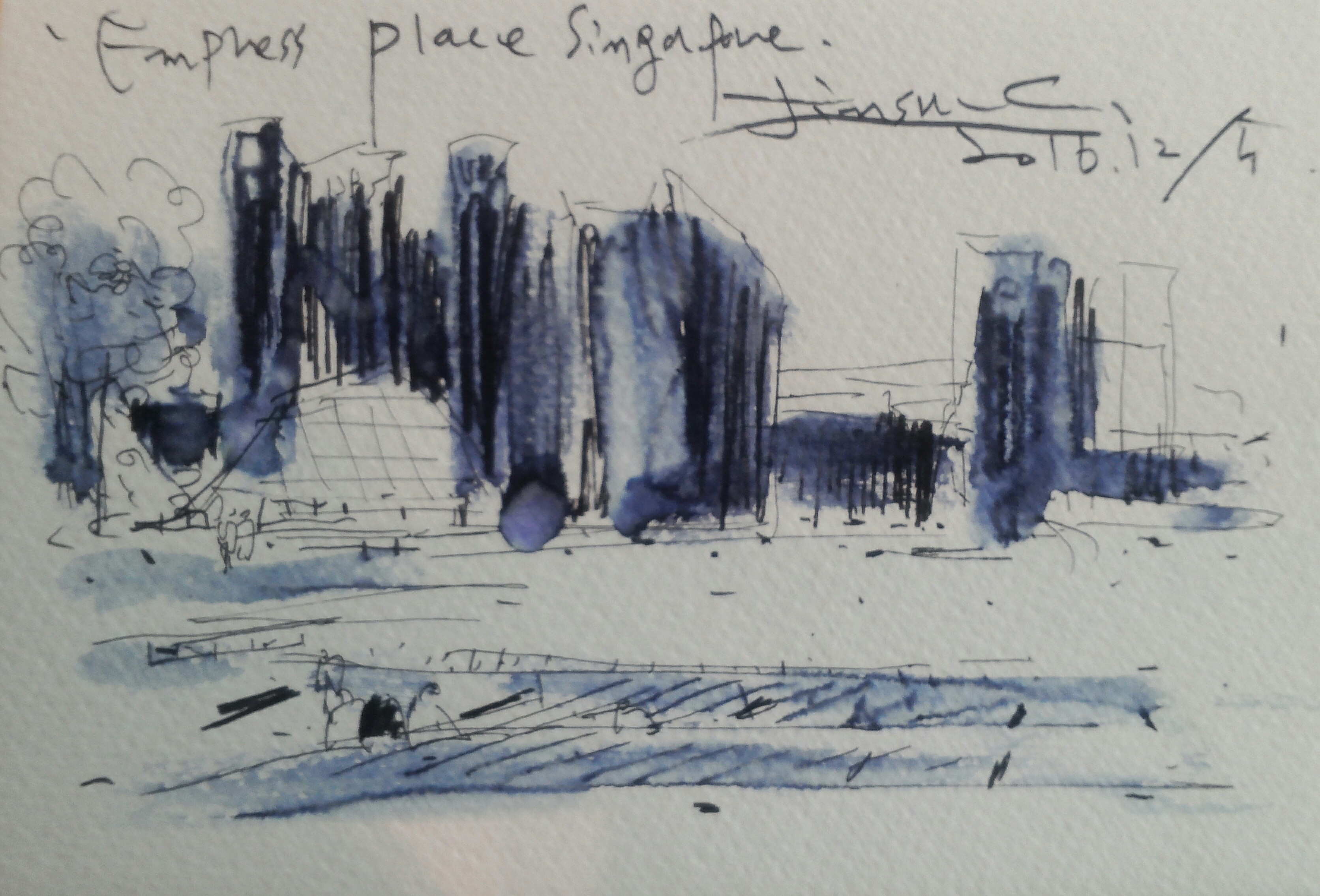 싱가포르 Empress place