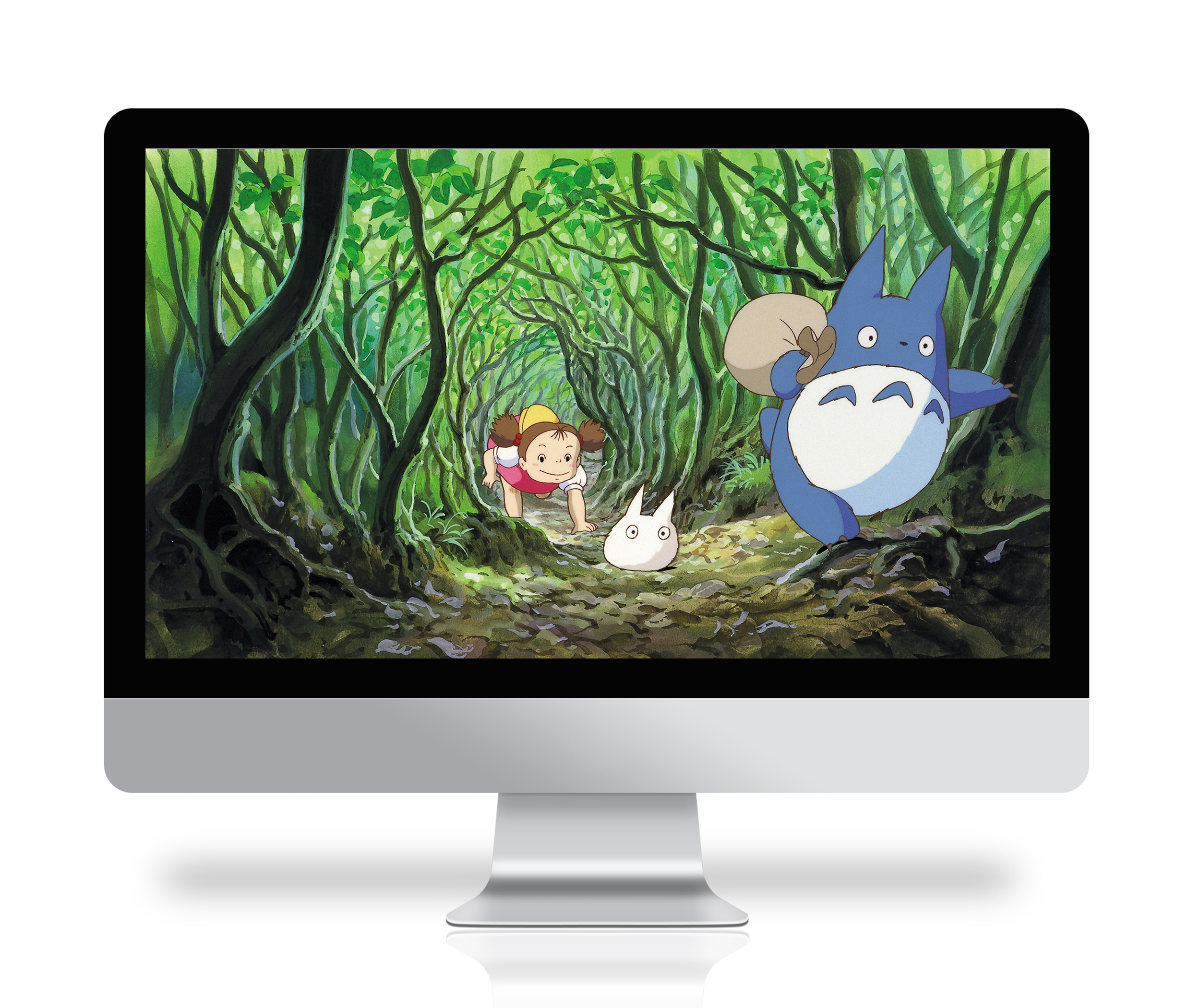 이웃집토토로 배경화면 지브리 컴퓨터 아이폰 아이패드