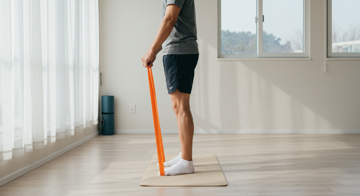 통증 재활, 족저근막 스트레칭, 발바닥 통증