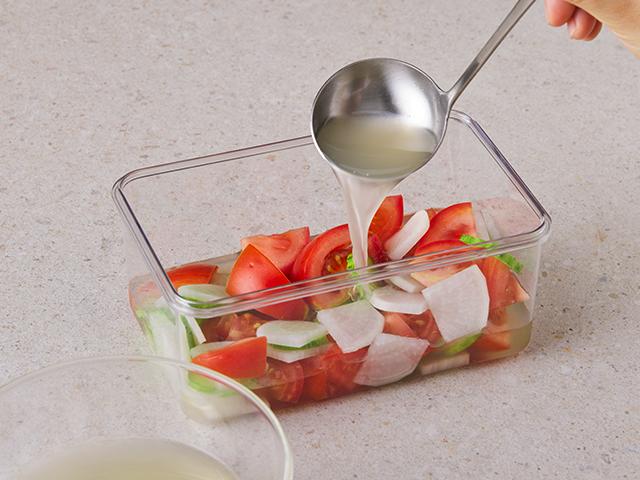 토마토 물김치 만들기