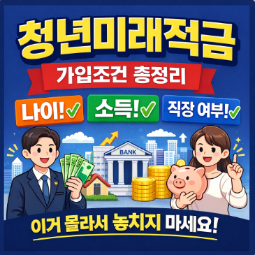 청년미래적금 가입조건