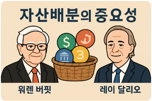 워렌버핏&middot;레이달리오 자산배분의 중요성