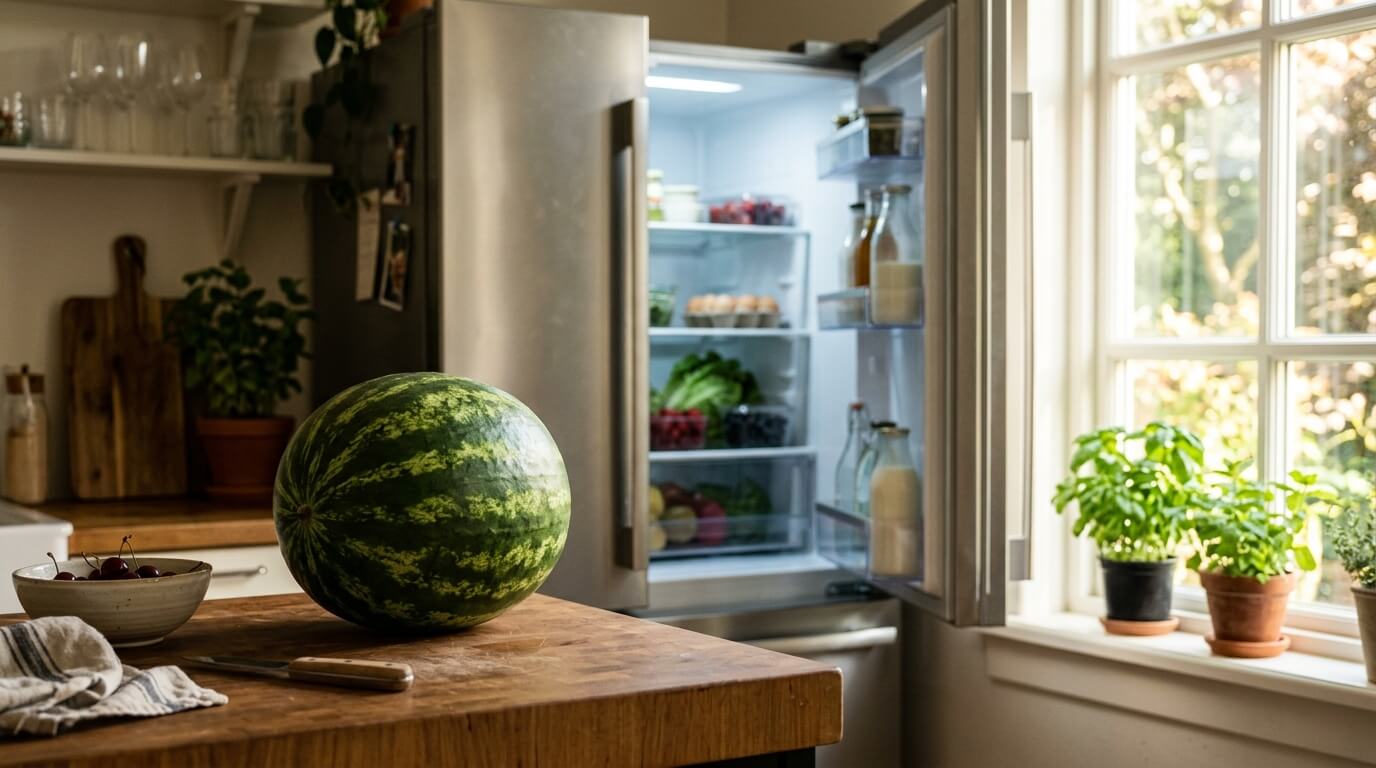 통수박 냉장 보관 실온 당도 차이 수박 보관법