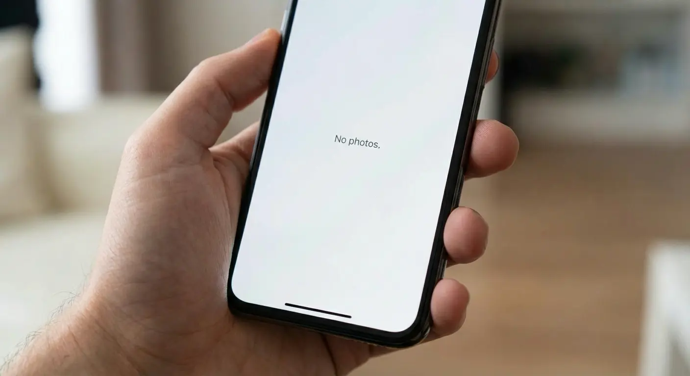 스마트폰 사진 삭제 화면