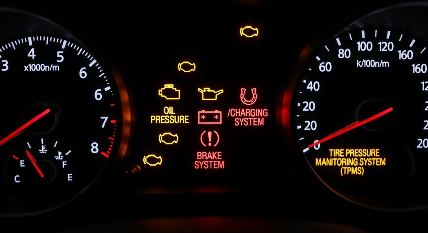 자동차 엔진경고등 종류