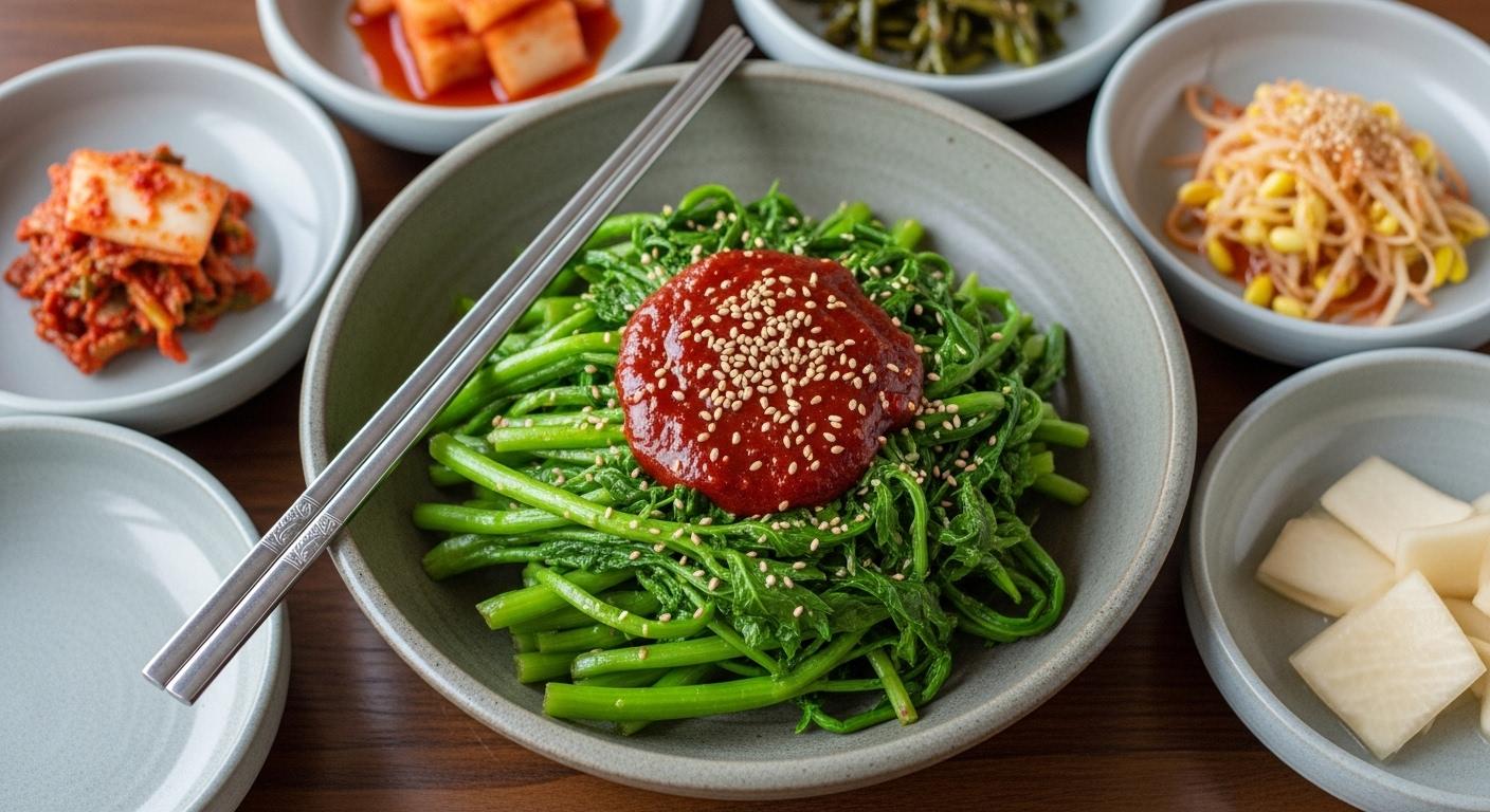 고추장 참나물 무침 만드는 법