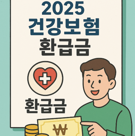2025 건강보험 환급금 조회 및 신청 방법 총정리 – 지급 일정까지 완벽 안내