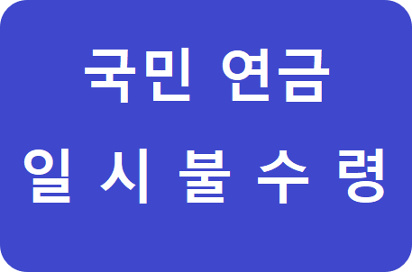 국민연금 일시불수령금액