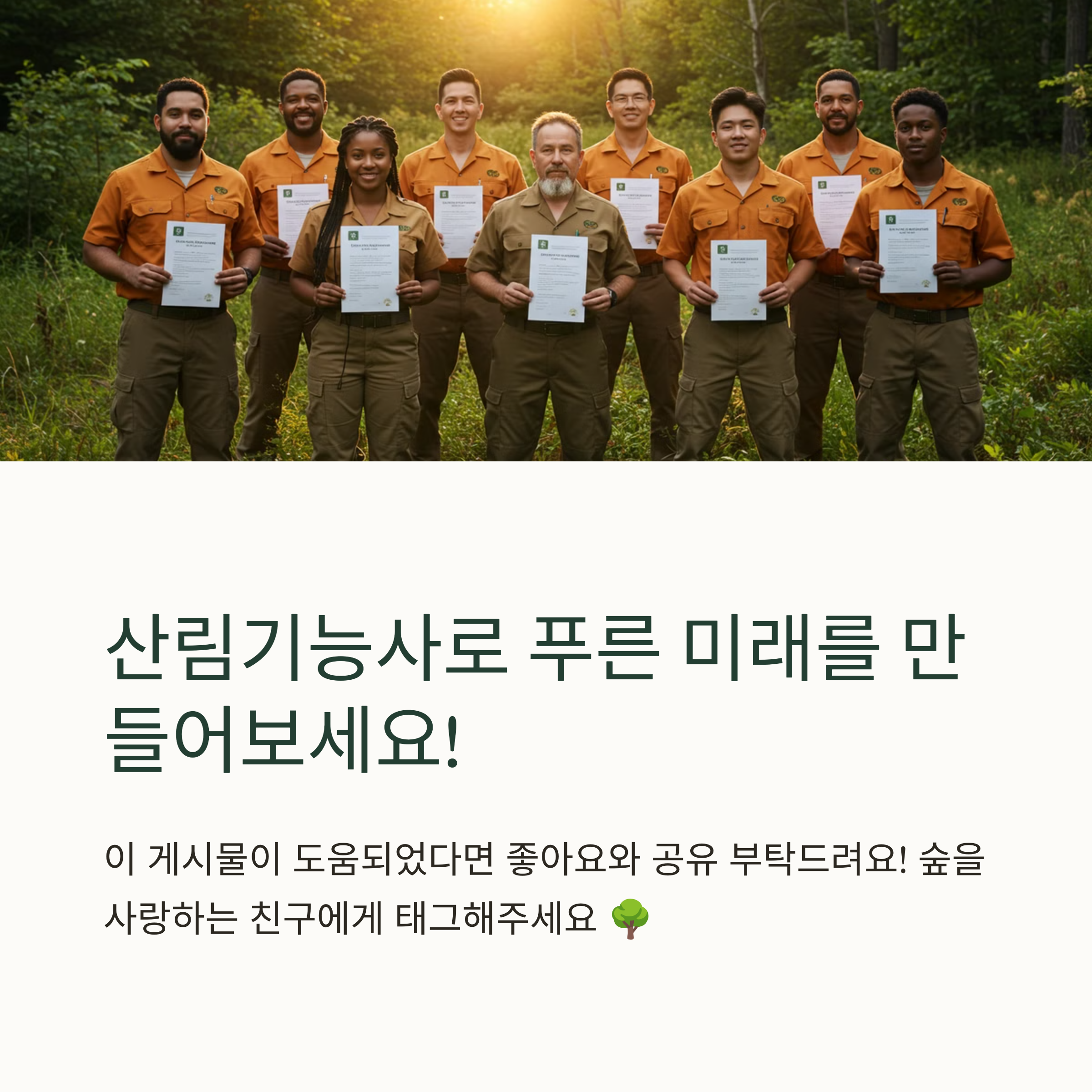 산림기능사 자격증을 따면 바로 취업할 수 있나요?