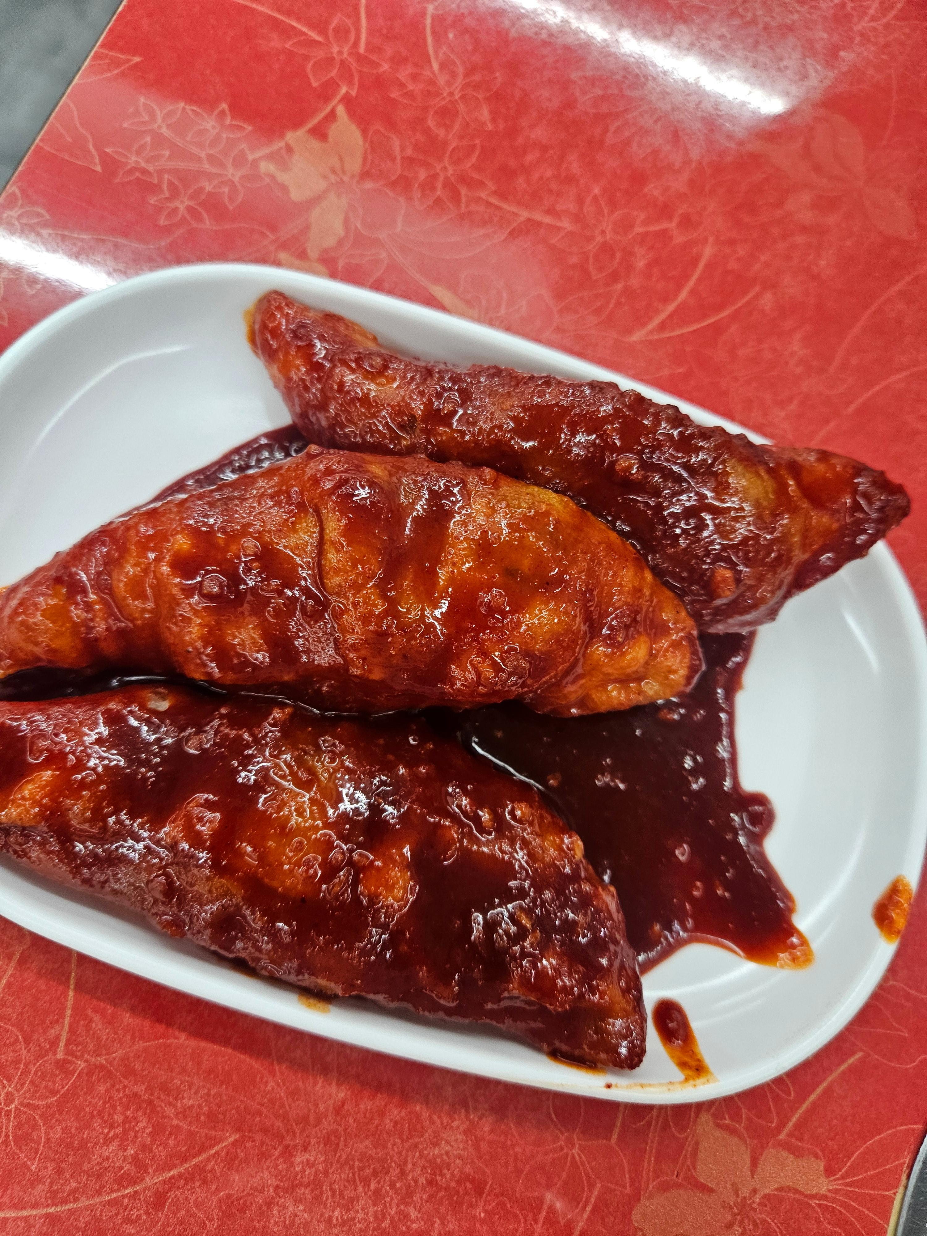 애플하우스무침군만두