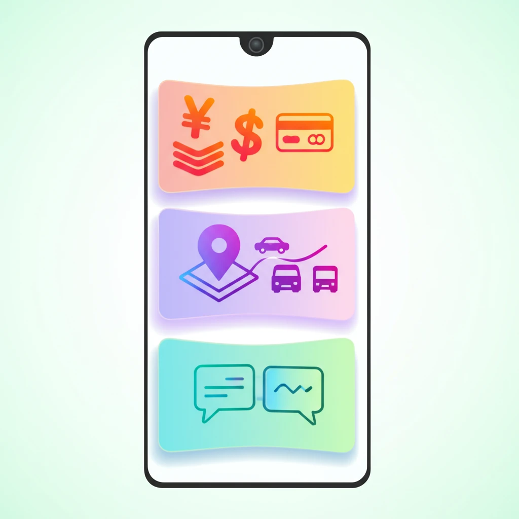 여행 준비 끝: 스마트폰 하나로 모든..