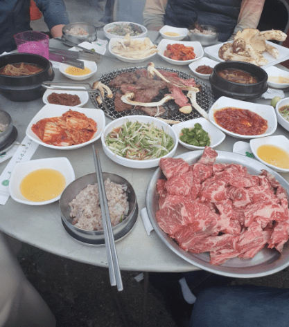 태백 맛집 "고원한우실비" 음식 사진