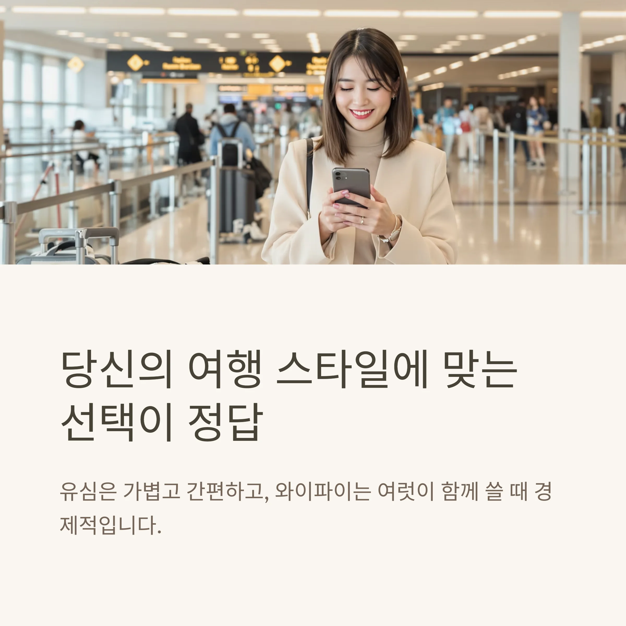 해외 유심 vs 포켓와이파이 비교 분석 및 최종 선택