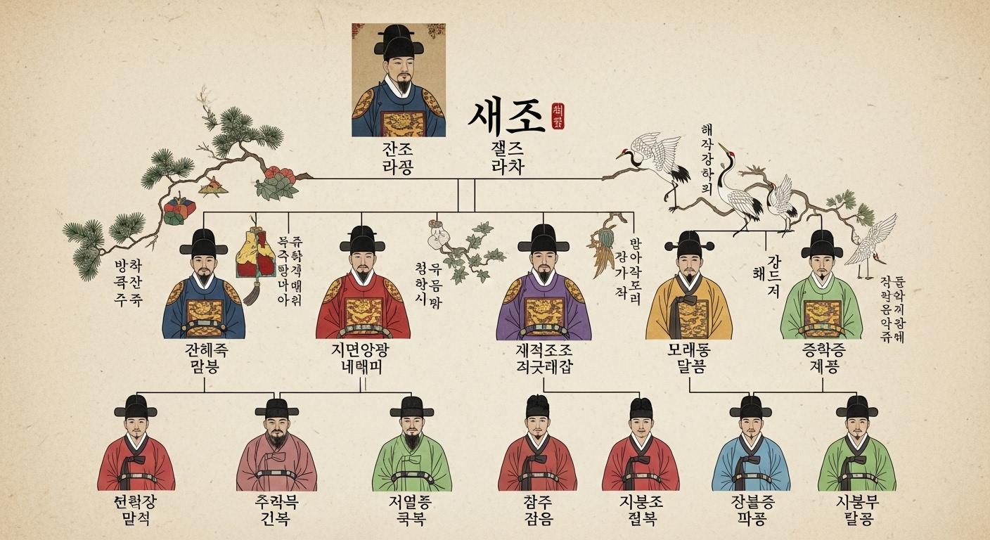 조선왕조 가계도 세조