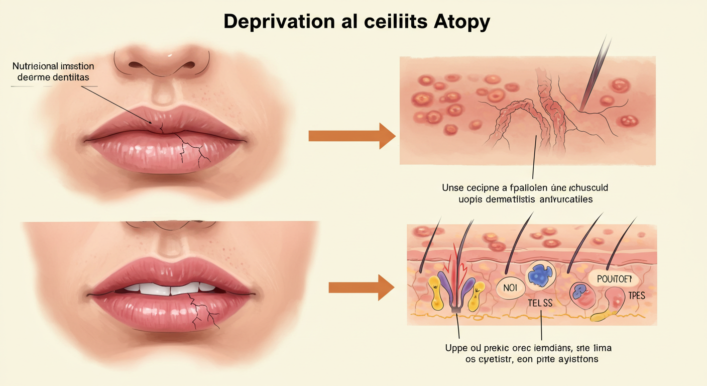 박탈성 구순염과 아토피 피부염의 관계