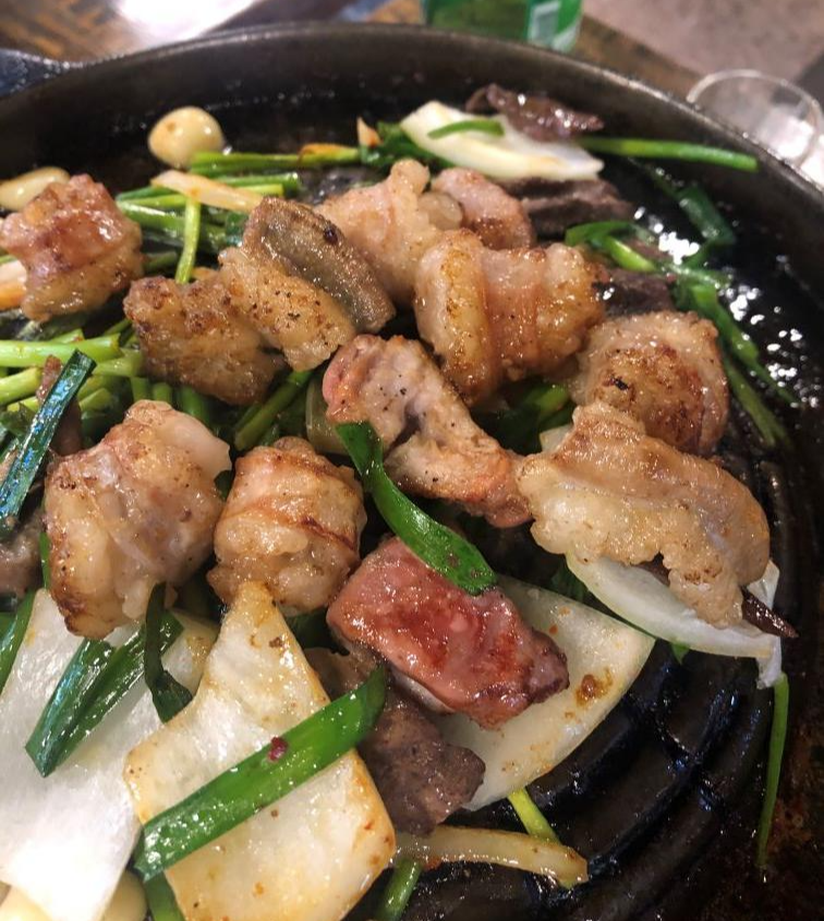 당산옛날곱창-모듬곱창-근접