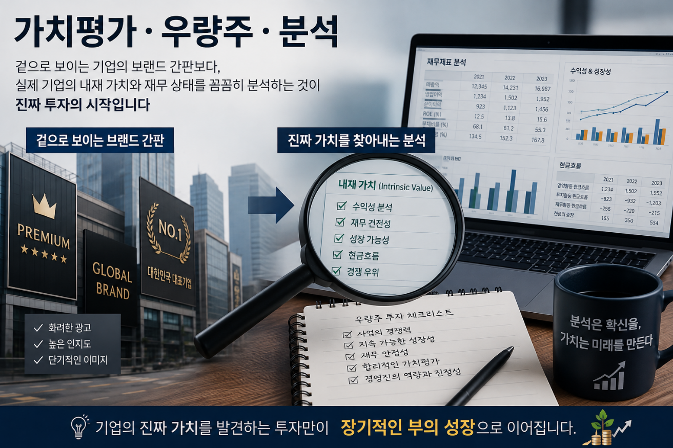 가치평가, 우량주 분석