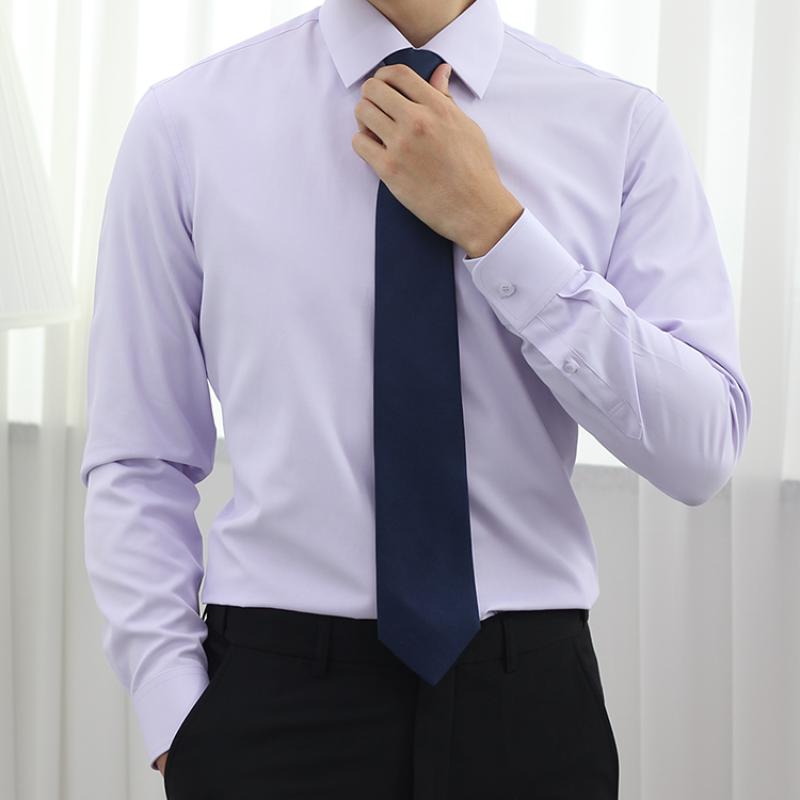 어셔츠 반슬림핏 남성 정장 와이셔츠