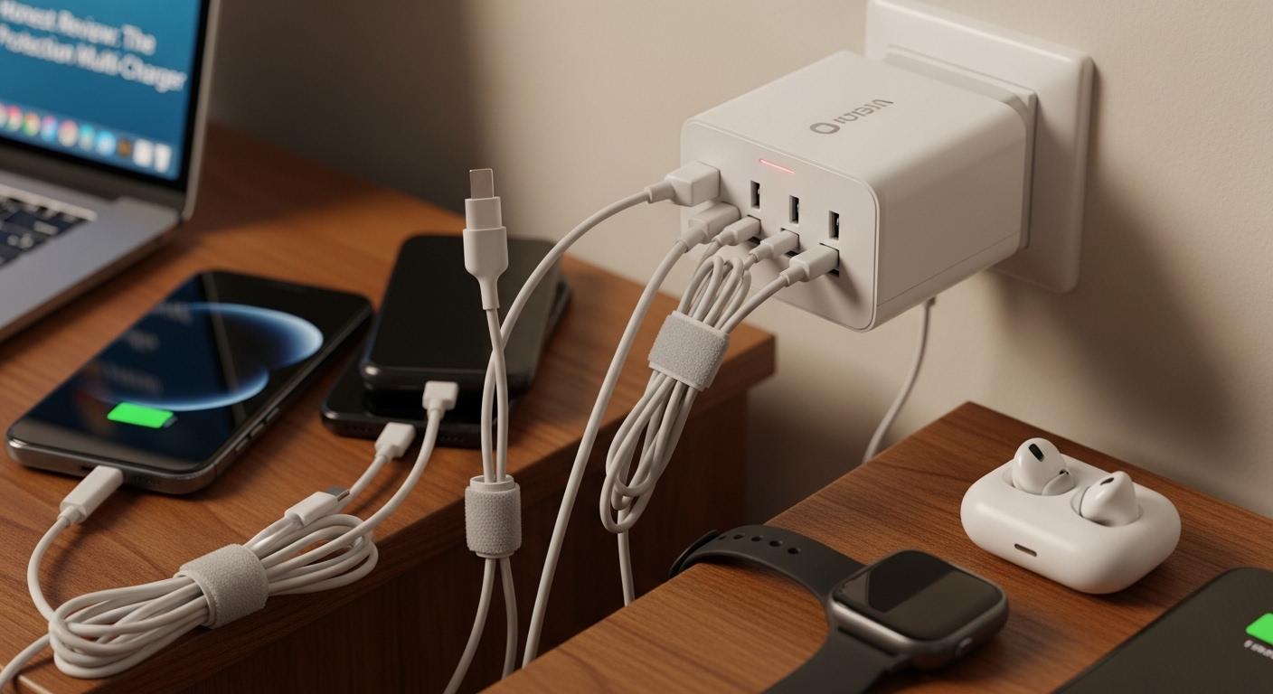 과부하 차단 멀티충전기 내돈내산 후기