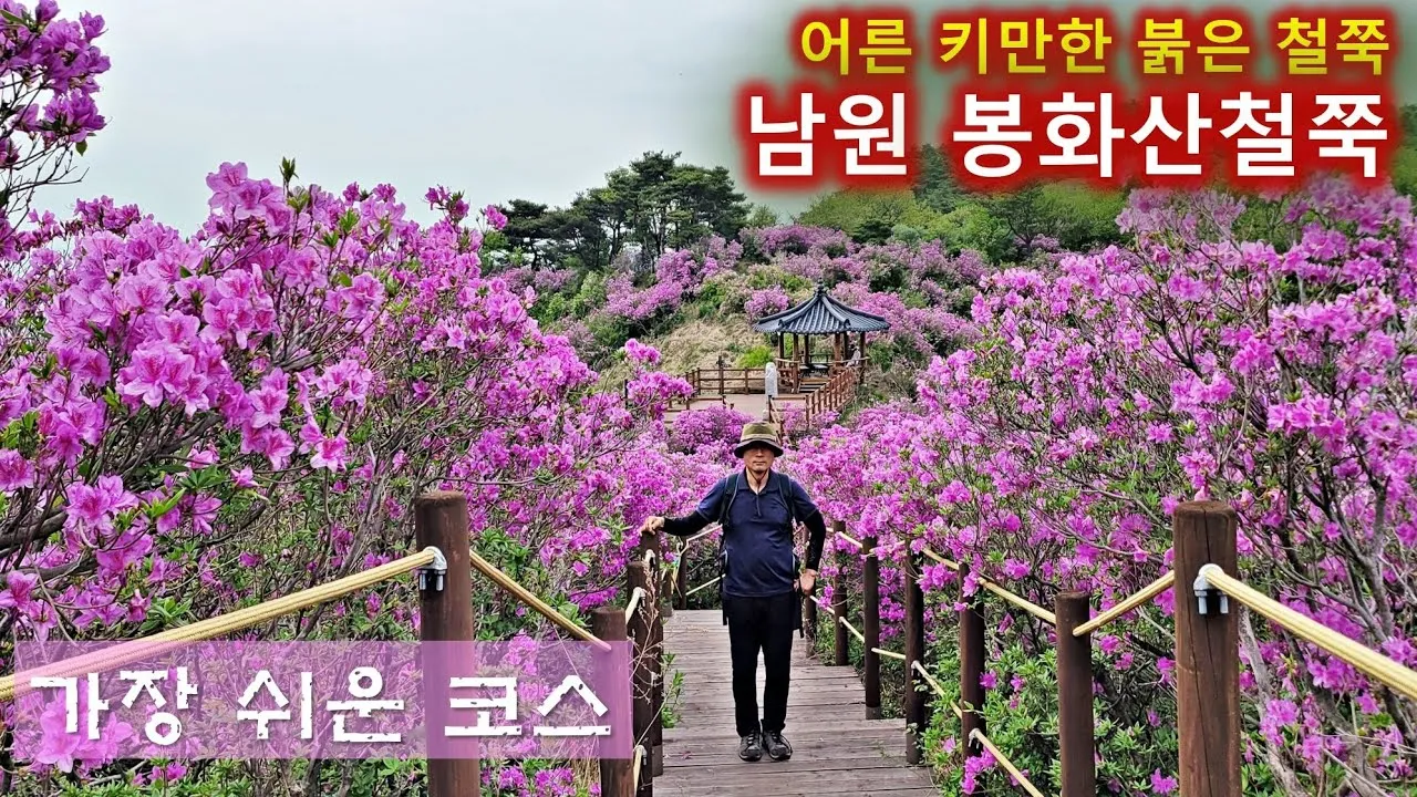 남원 봉화산 철쭉 산행 주차장 등산코스_2