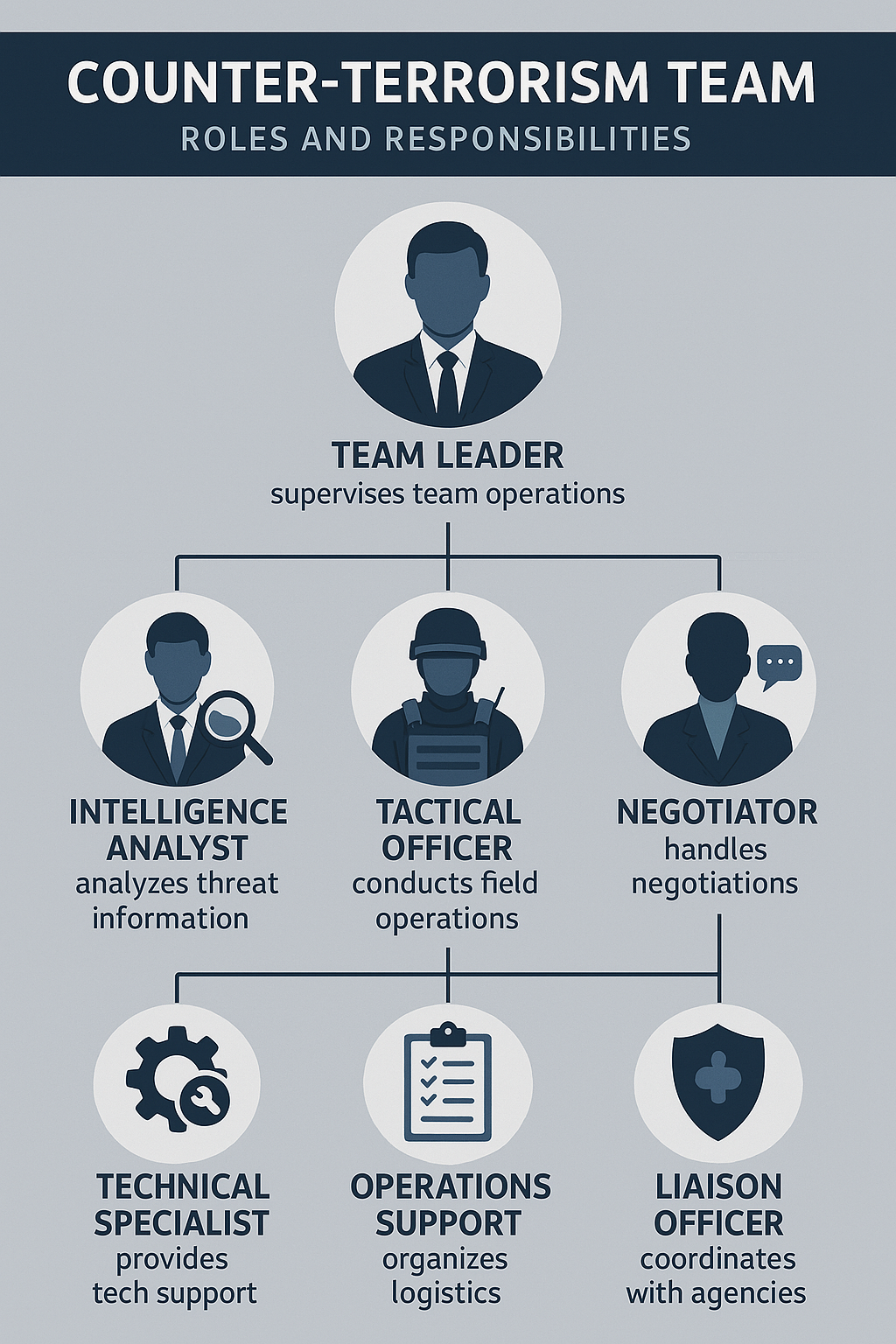 테러대응팀 조직 구조와 역할 분석