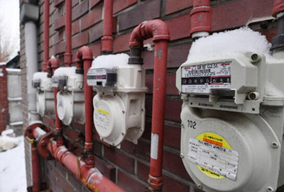 주택에 설치된 전기계량기 사진